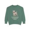 Yorkshire Terrier Mom Sweatshirt, Light Green, front view